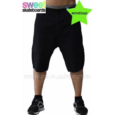 Bermudas anchas SWEET Patton Cargo Blk