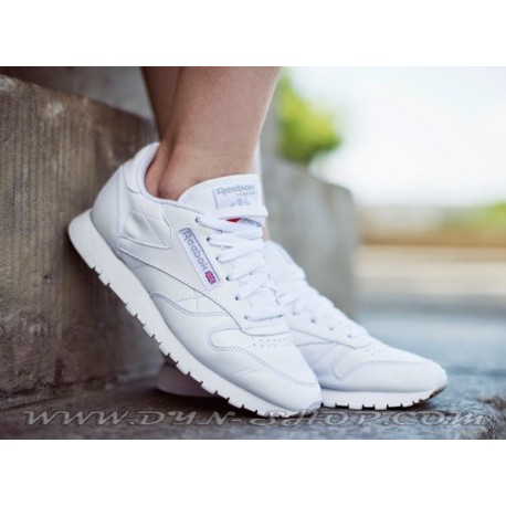 Reebok Classic Blancas..., zapatillas blancas de mujer Dyn-shop!