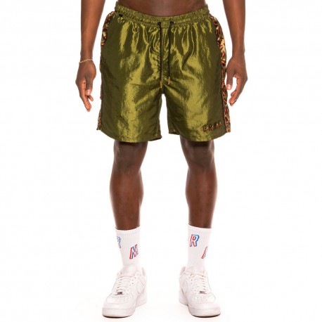 Bermudas GRIMEY Midnight Chameleon Green