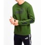 Sudadera PUMA Amplified Crew FL Green