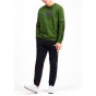 Sudadera PUMA Amplified Crew FL Green