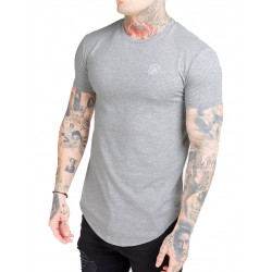 Camiseta SIKSILK Core Gym Grey Marl