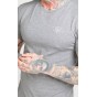 Camiseta SIKSILK Core Gym Grey Marl