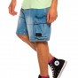 Bermudas GRIMEY Midnight Chameleon Black