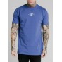 Camiseta SIKSILK Square Hem Tee – Blue