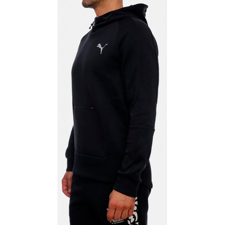Sudadera PUMA EVOSTRIPE Hoodie Black