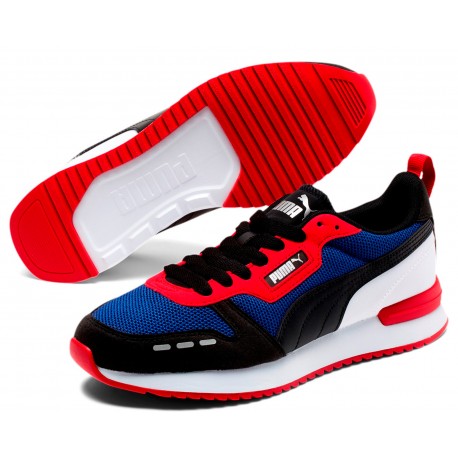 Zapatillas PUMA R78 Black/Blue/Red
