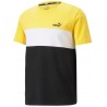 Camiseta PUMA Block Tee Lemon/Black