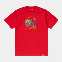 Camiseta CARHARTT Beach Red