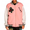 Sudadera chaqueta GRIMEY Destroy All Fear Pink