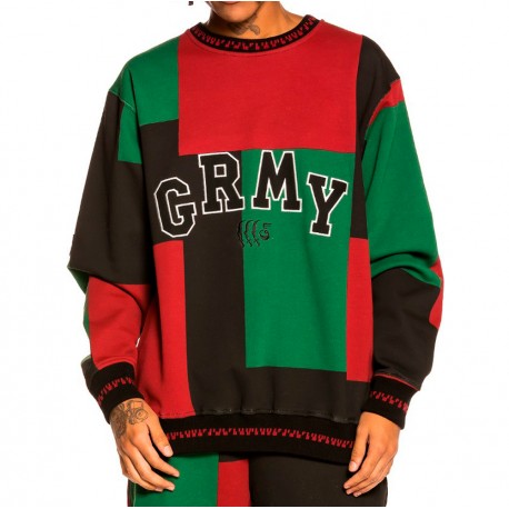 Sudadera GRIMEY Singgang Junction All Over Print Red