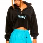 Sudadera GRIMEY Gem Cutting Velvet Black