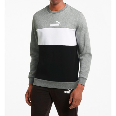Sudadera PUMA Ess Crew Grey