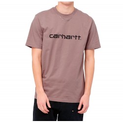 Camiseta CARHARTT Wip Script Earthy Pink