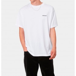 Camiseta CARHARTT Wip Script Embroidery White/Black