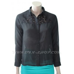 Camisas Mujer OUTFITTERS Salt negra